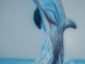 Dolphin Jumping Mural