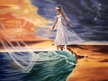 Walking in Faith Painting